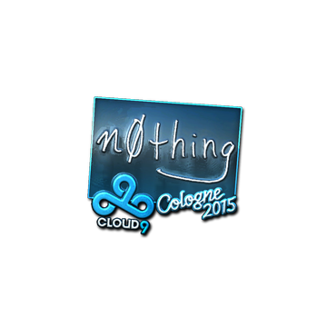 Sticker | n0thing (Foil) | Cologne 2015