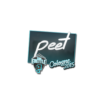 Sticker | peet | Cologne 2015