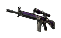 G3SG1 | Flux (Battle-Scarred) G3SG1 — CS2 skin in the Nuclear Threat case on DuckSkins