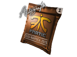 Produto Autograph Capsule | Fnatic | Cluj-Napoca 2015