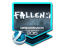 Produto Sticker | FalleN (Foil) | Cluj-Napoca 2015