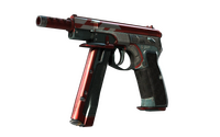 CZ75-Auto | Red Astor (Field-Tested)