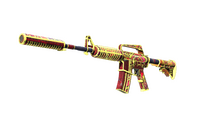 StatTrak™ M4A1-S | Chantico's Fire (Well-Worn) M4A1-S — CS2 skin in the Pyro case on DuckSkins