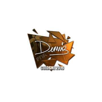 Sticker | dennis (Foil) | Cologne 2016