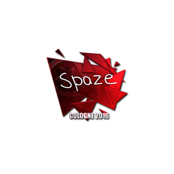 Sticker | spaze (Foil) | Cologne 2016