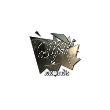 Sticker | GeT_RiGhT (Foil) | Cologne 2016