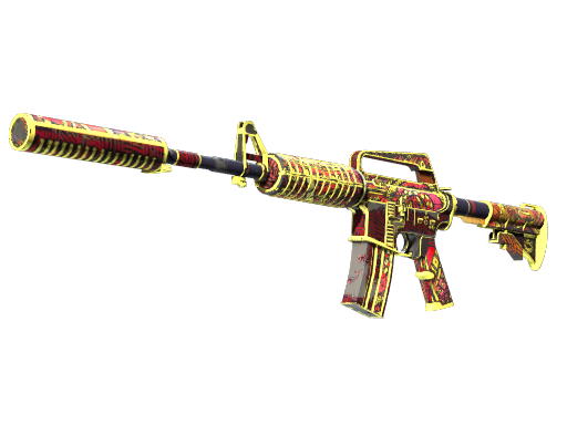 M4A1-S | Chanticos Fire (Battle-Scarred)