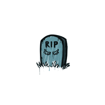 Sealed Graffiti | Tombstone (Wire Blue)