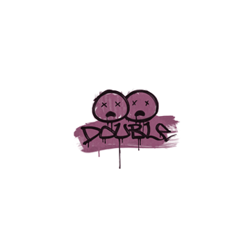 Sealed Graffiti | Double (Princess Pink)
