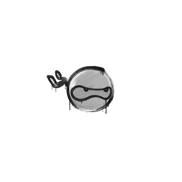 Sealed Graffiti | Ninja (Shark White)