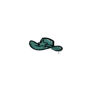 Sealed Graffiti | Sheriff (Frog Green)