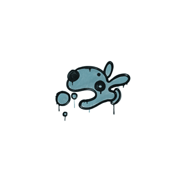 Sealed Graffiti | Popdog (Wire Blue)