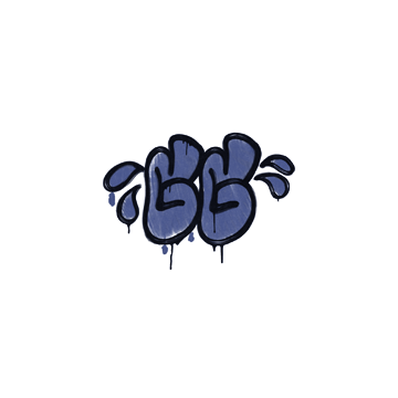 Sealed Graffiti | GGWP (SWAT Blue)