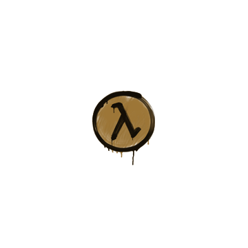 Sealed Graffiti | Lambda (Desert Amber)