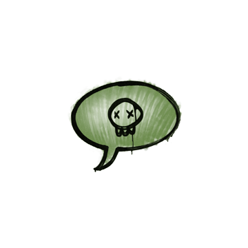 Sealed Graffiti | Death Sentence (Battle Green)