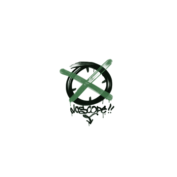 Sealed Graffiti | Noscope (Jungle Green)