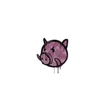 Sealed Graffiti | Piggles (Princess Pink)