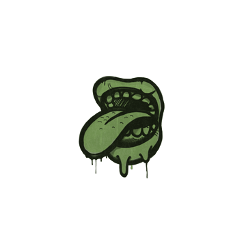 Sealed Graffiti | Eat It (Battle Green)