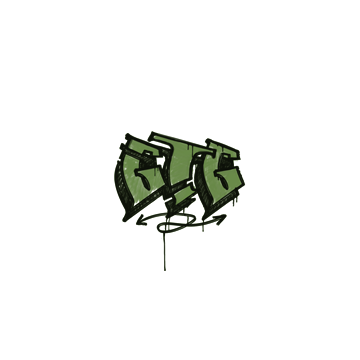 Sealed Graffiti | GTG (Battle Green)