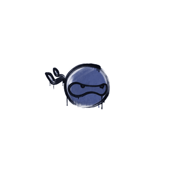 Sealed Graffiti | Ninja (SWAT Blue)