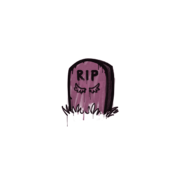 Sealed Graffiti | Tombstone (Princess Pink)