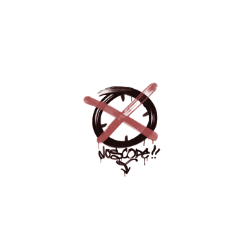 Sealed Graffiti | Noscope (Blood Red)