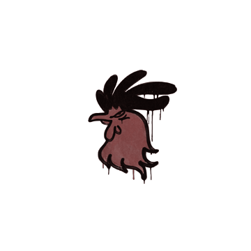 Sealed Graffiti | Cocky (Brick Red)