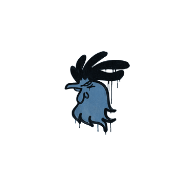 Sealed Graffiti | Cocky (Monarch Blue)
