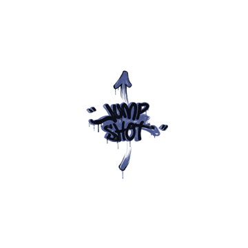 Sealed Graffiti | Jump Shot (SWAT Blue)