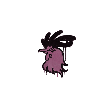Sealed Graffiti | Cocky (Princess Pink)