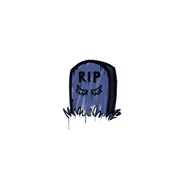 Sealed Graffiti | Tombstone (SWAT Blue)