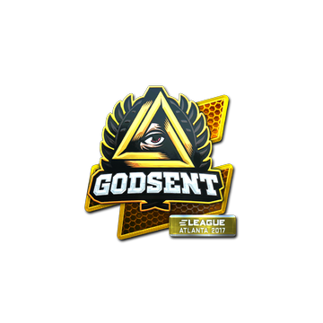 Sticker | GODSENT (Foil) | Atlanta 2017