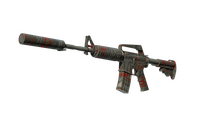 M4A1-S | Blood Tiger (Field-Tested) M4A1-S — CS2 skin in the Lain case on DuckSkins