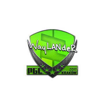 Sticker | wayLander | Krakow 2017