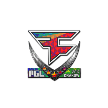 Sticker | FaZe Clan (Holo) | Krakow 2017