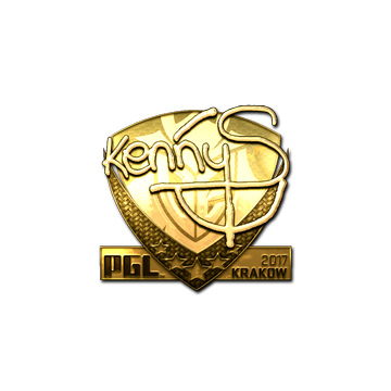 Sticker | kennyS (Gold) | Krakow 2017