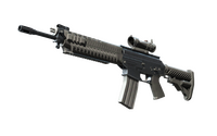 SG 553 | Damascus Steel (Factory New) SG 553 — CS2 skin in the %1 Case Hardened case on DuckSkins