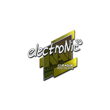 Sticker | electronic | Boston 2018