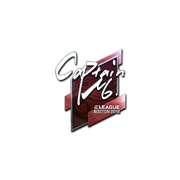 Sticker | captainMo (Foil) | Boston 2018