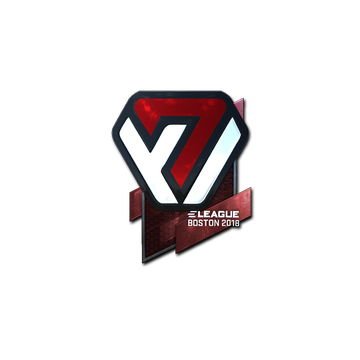 Sticker | Avangar (Foil) | Boston 2018