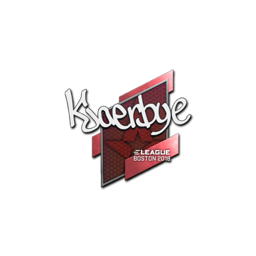 Sticker | Kjaerbye | Boston 2018
