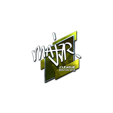 Sticker | MAJ3R (Foil) | Boston 2018