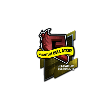 Sticker | Quantum Bellator Fire (Foil) | Boston 2018