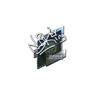 Sticker | NBK- (Foil) | Boston 2018