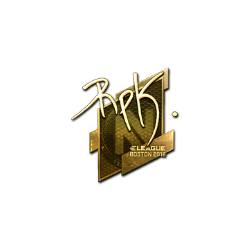 Sticker | RpK (Gold) | Boston 2018