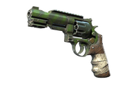StatTrak™ R8 Revolver | Survivalist (Well-Worn)