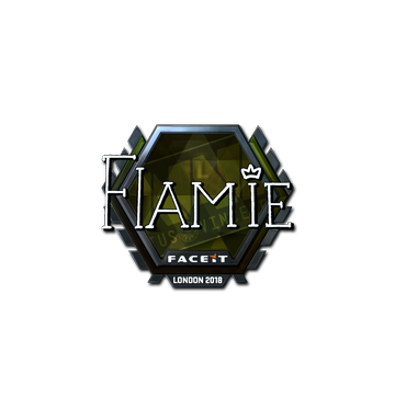 Sticker | flamie (Foil) | London 2018