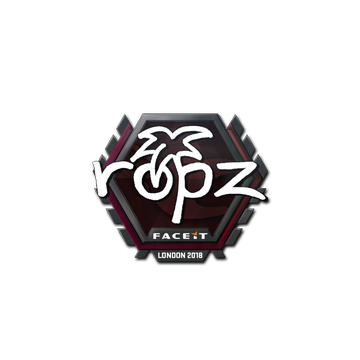 Sticker | ropz | London 2018