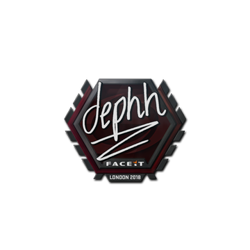 Sticker | dephh | London 2018