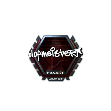 Sticker | olofmeister (Foil) | London 2018